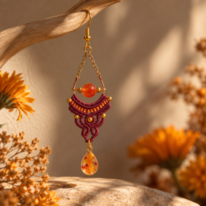 Boucles d'oreilles Éclat Solaire
